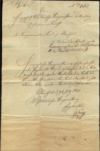 1845 Grubenbericht Eiserne Jungfrau Oberscheld